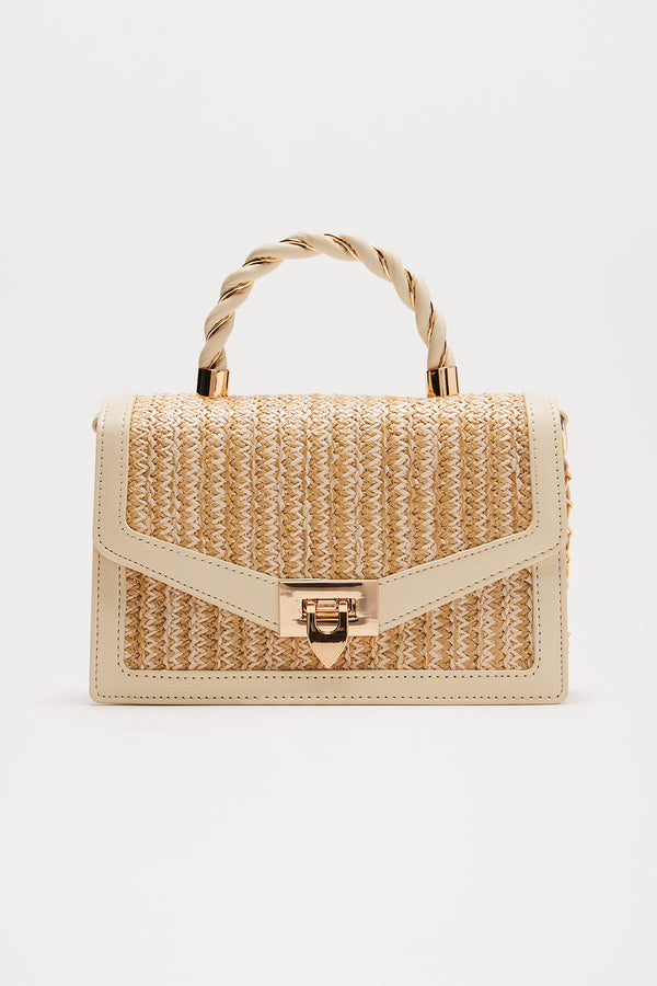 Meet Me For A Picnic Satchel - Natural/Combo