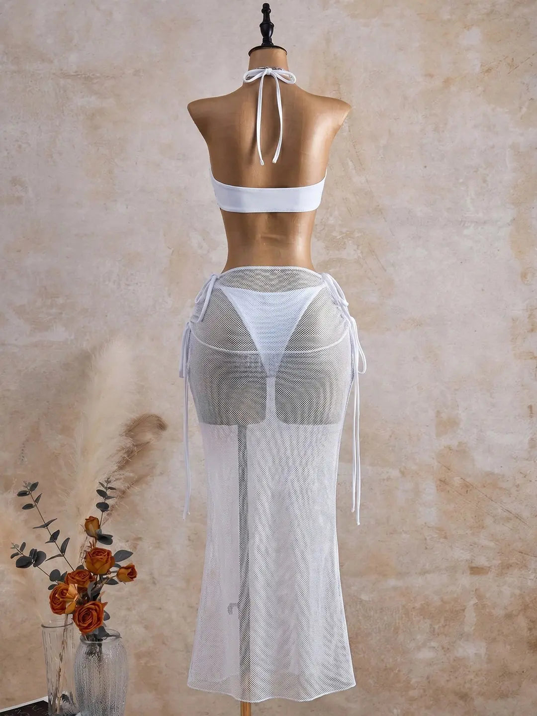 Sunset Drift Swimwear - White