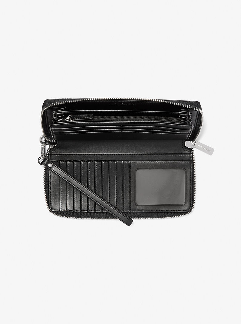 Jet Set Continental Wallet (Black)