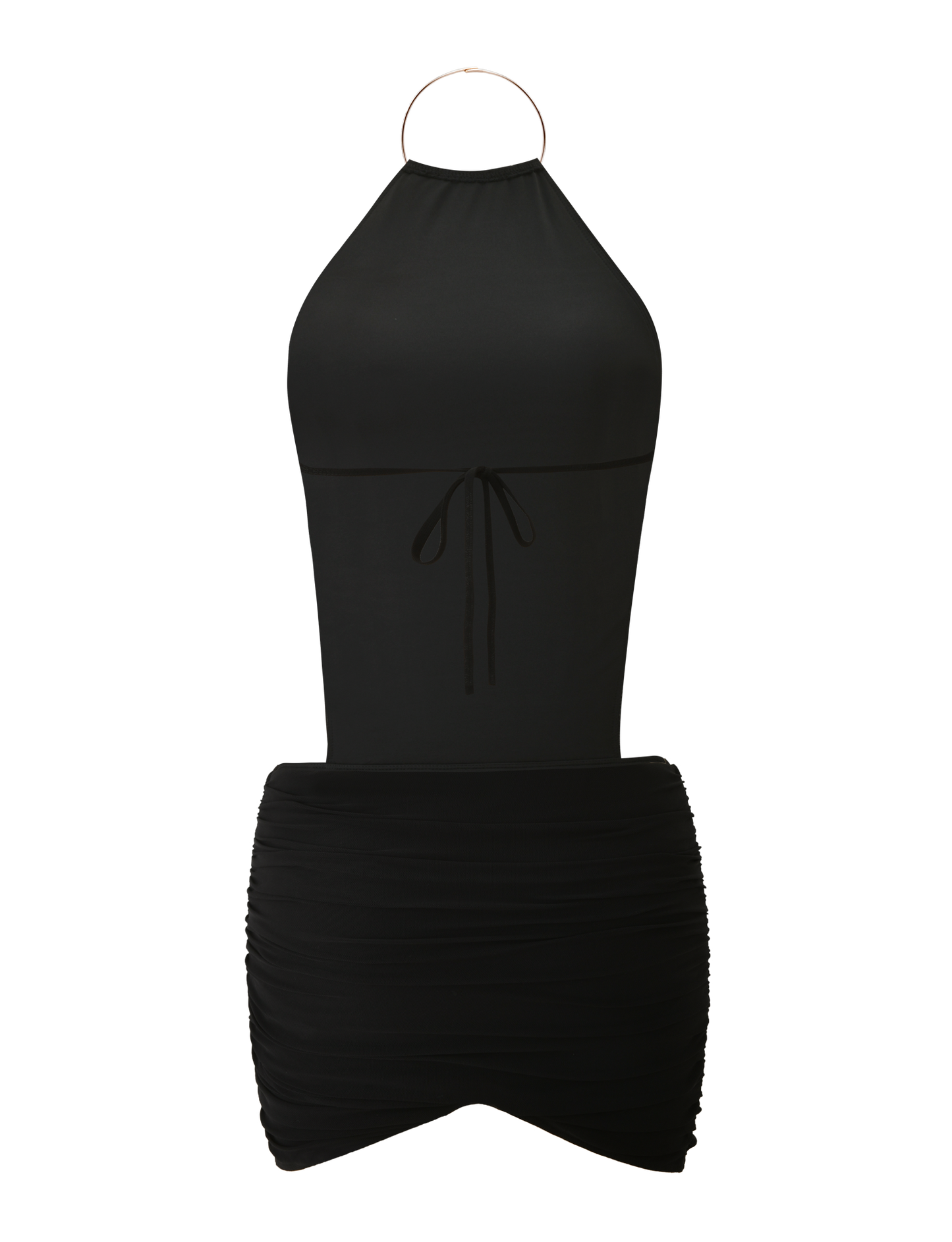 Evanna Mini Dress - Black