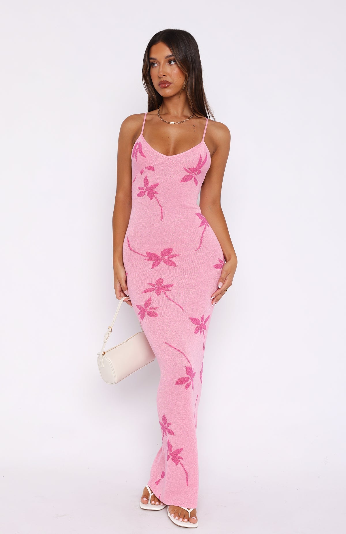 Trust Issues Maxi Dress - Pink