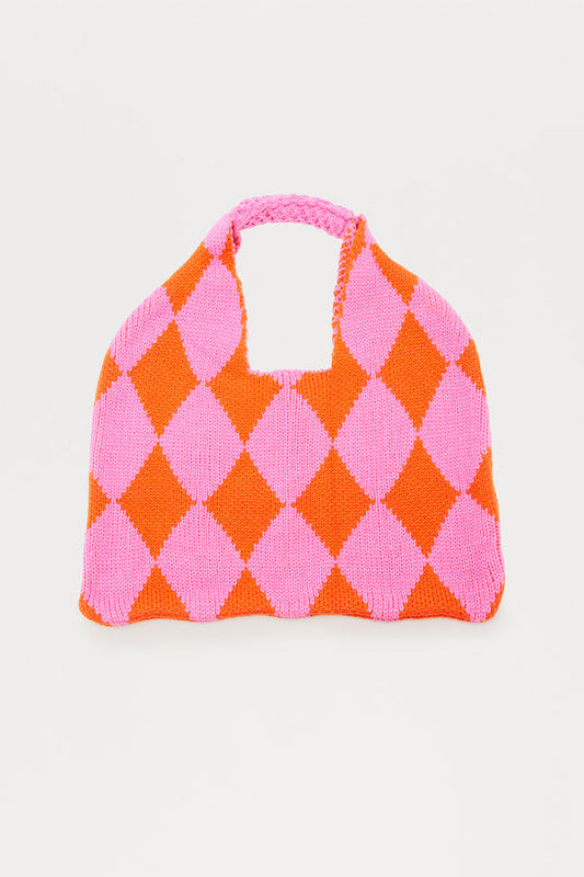 Stella Tote Bag - Pink/Combo