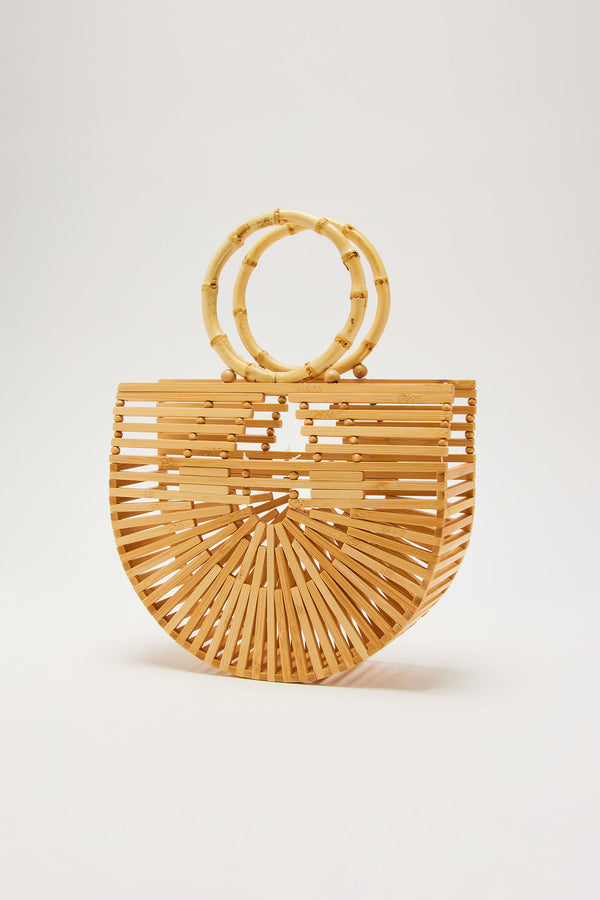 Going On Vacation Clutch - Tan