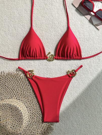 Cherry Bomb Bikini - Red