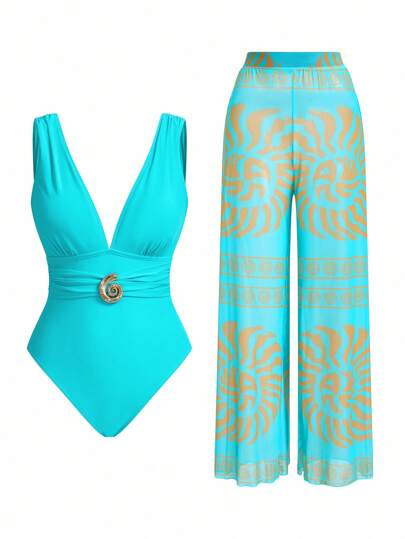 Ocean Blue Two-Piece Bikini