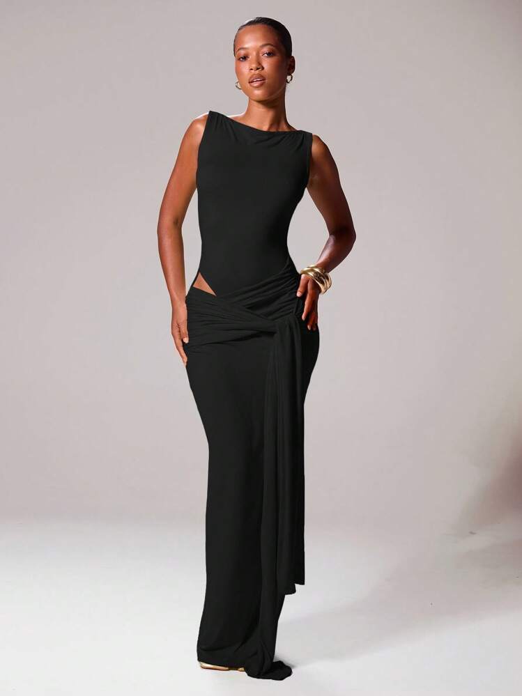 Moonlight Majesty Long Dress