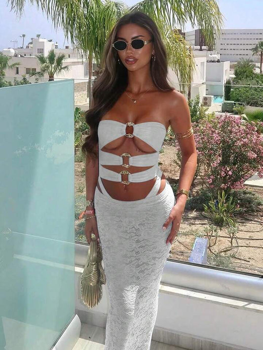 Azure Coast Swimwear - White