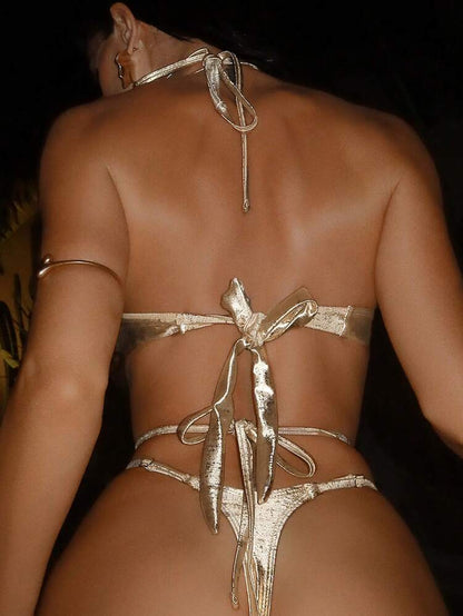 Soleil Cove Swimwear - Gold