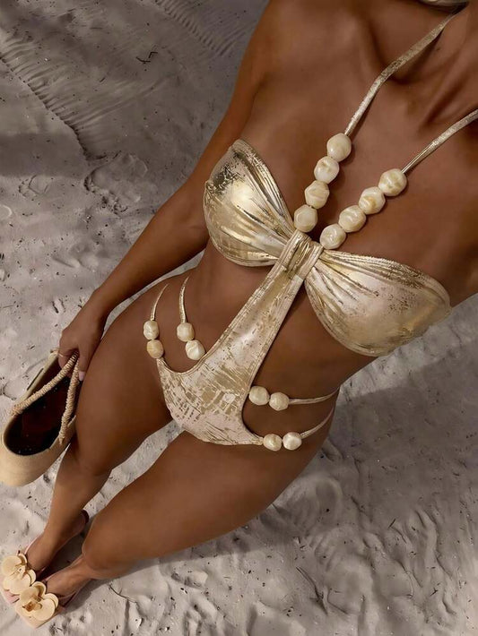Soleil Cove Swimwear - Gold