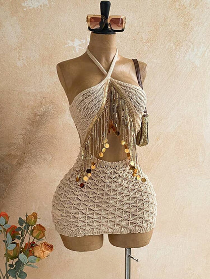 Kaiso Cove Knit Dress - Khaki