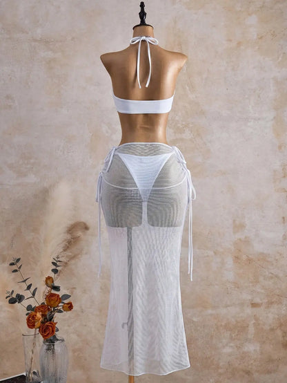 Sunset Drift Swimwear - White