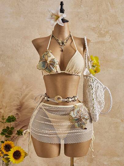 Palm Tide Swimwear - Apricot