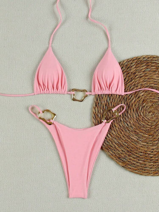Blush Bay Bikini Set - Baby Pink