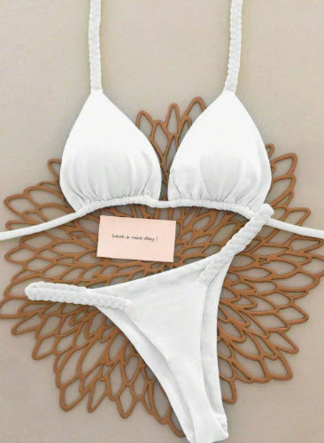 Shoreline Chic Swimwear - White