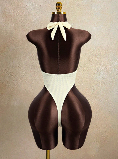Coral Tide Swimwear - Beige