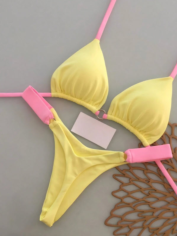 Lemon Drop Bikini Set - Yellow