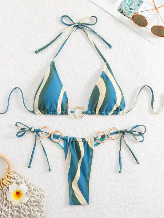 Ocean Mirage Two Piece Bikini