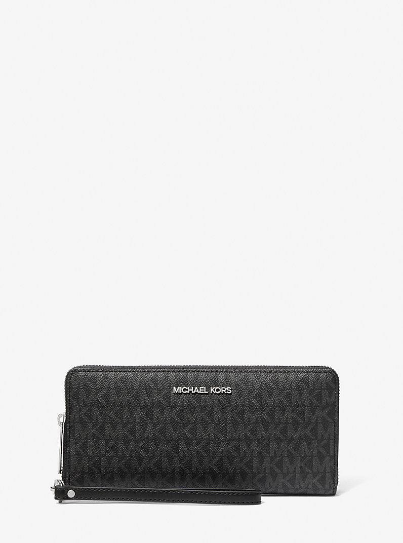 Jet Set Continental Wallet (Black)