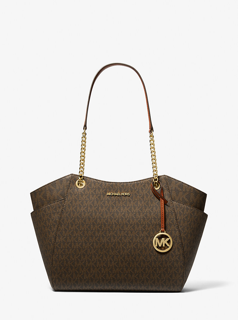 Jet Set Shoulder Bag (Brown)