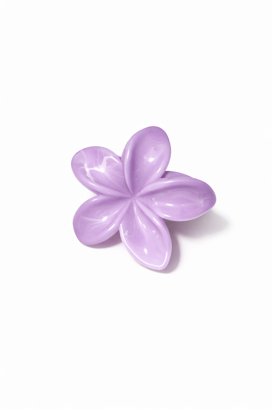 Lilac Claw Clip