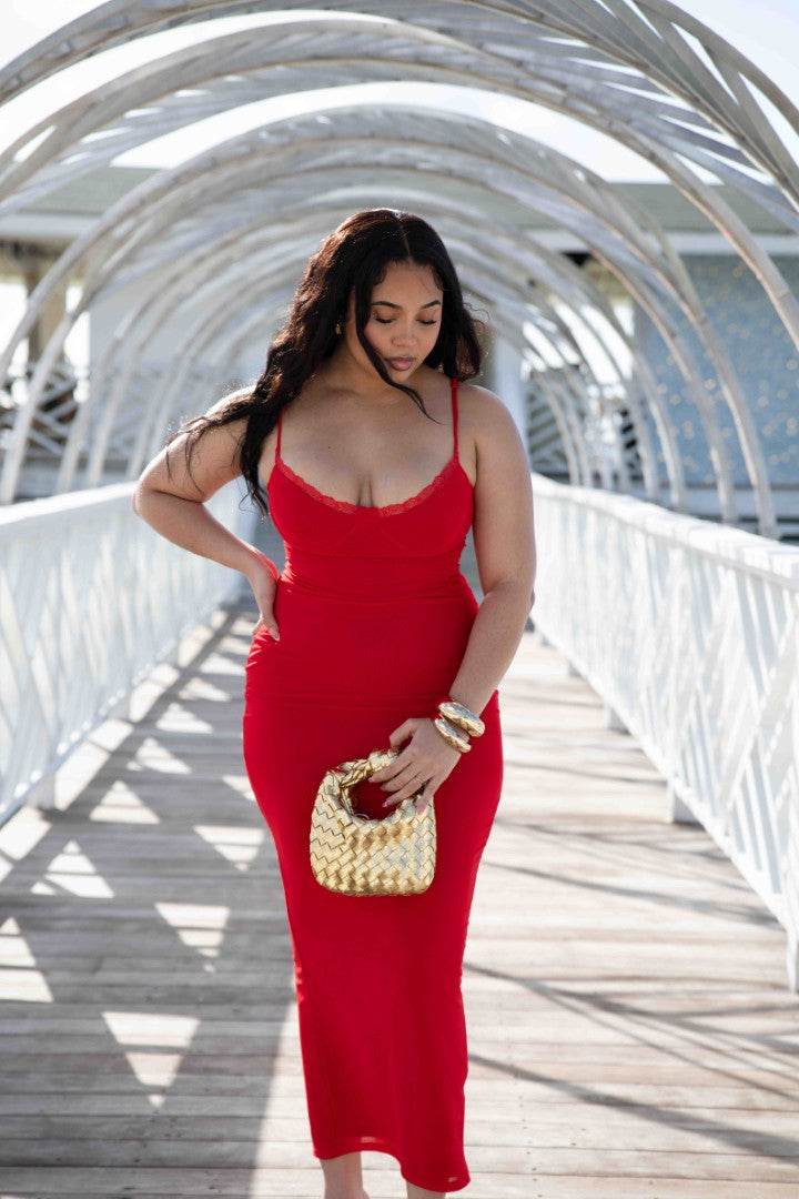 Island Petunia Luxe Maxi Dress