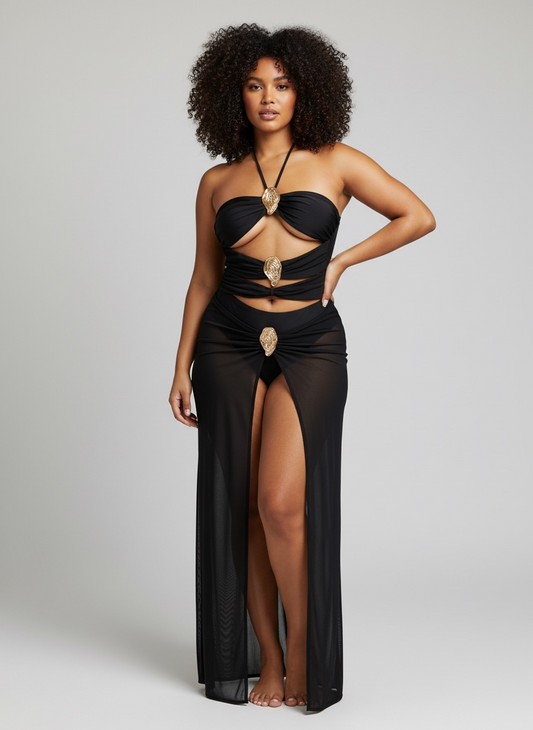 Midnight Elegance Two-Piece Bikini