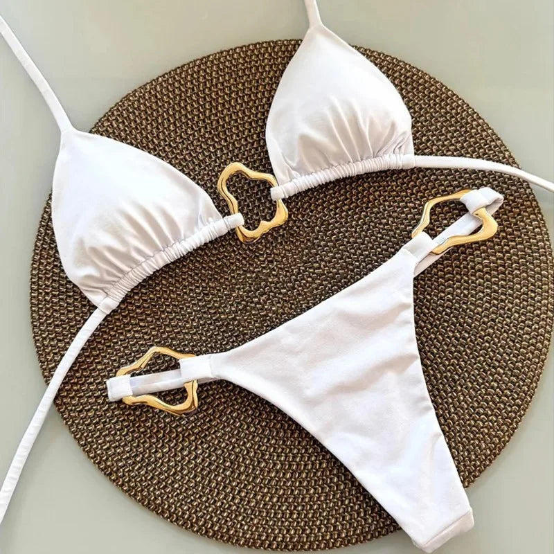 Cove Glow Swimwear - White