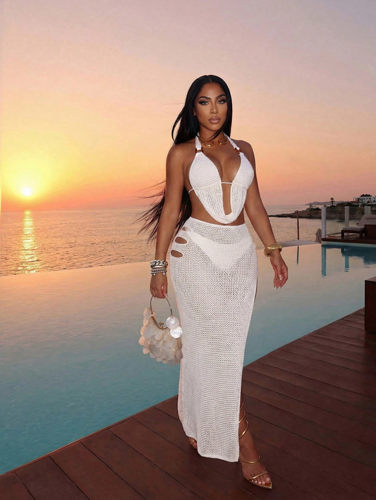 Golden Hour Swimwear - White