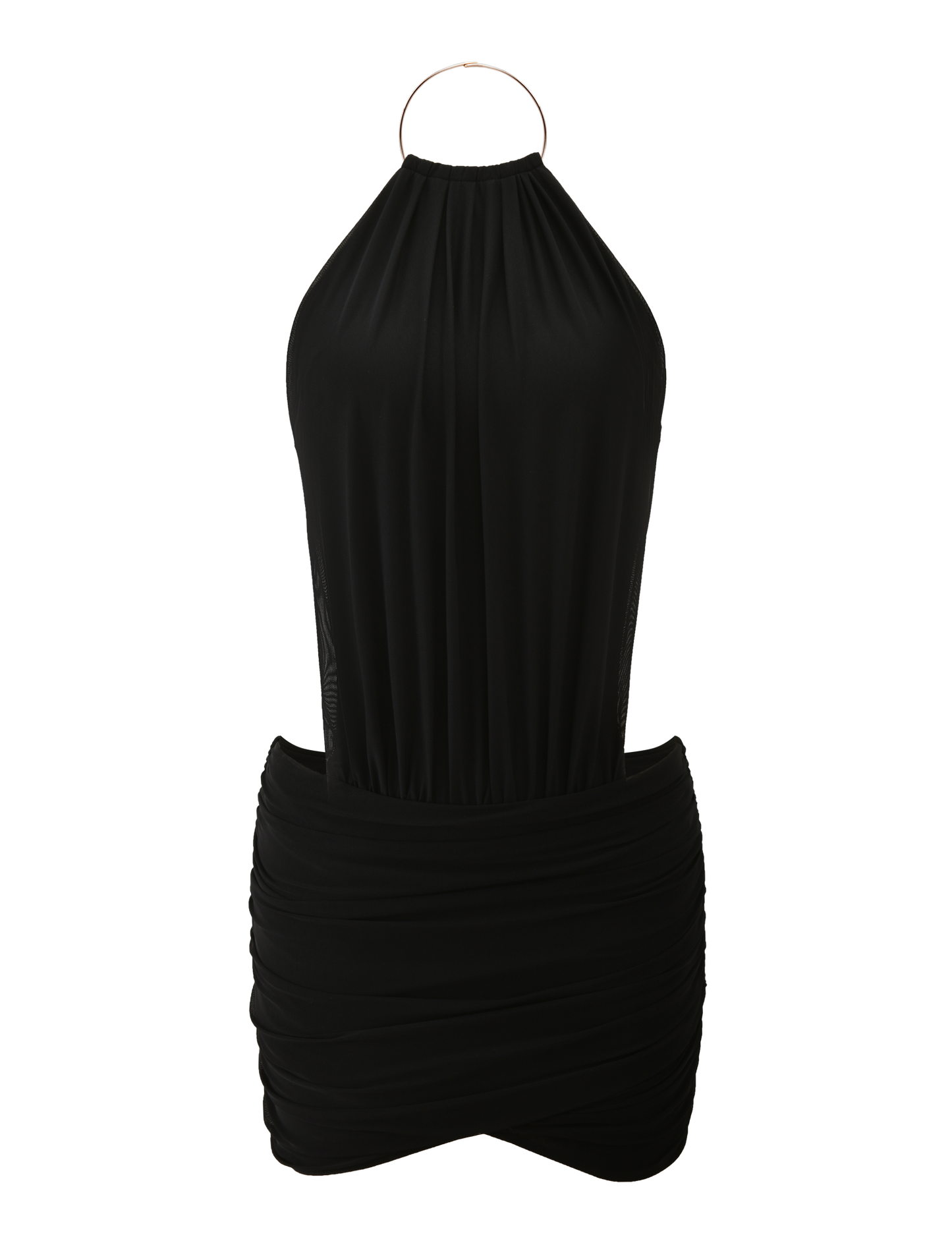 Evanna Mini Dress - Black