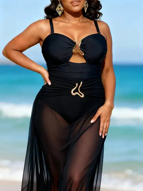 Palm Radiance Swimwear