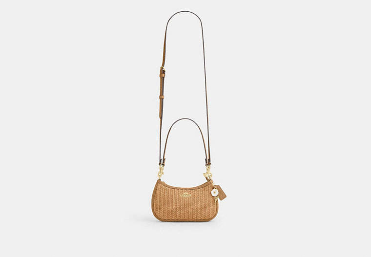 Coach Teri Mini Straw Bag - Ivory