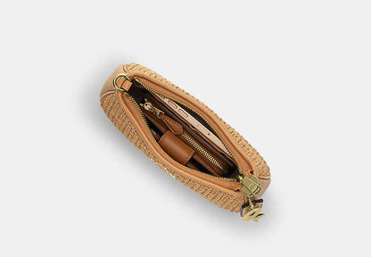 Coach Teri Mini Straw Bag - Ivory