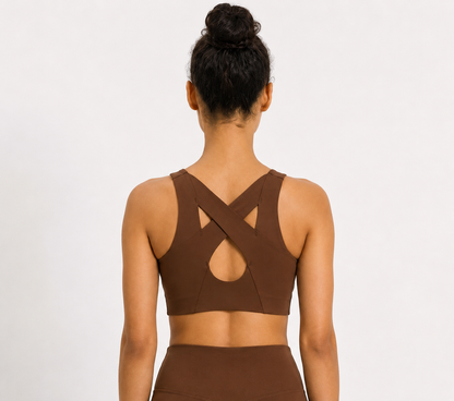 NDO Sport Bra Brown