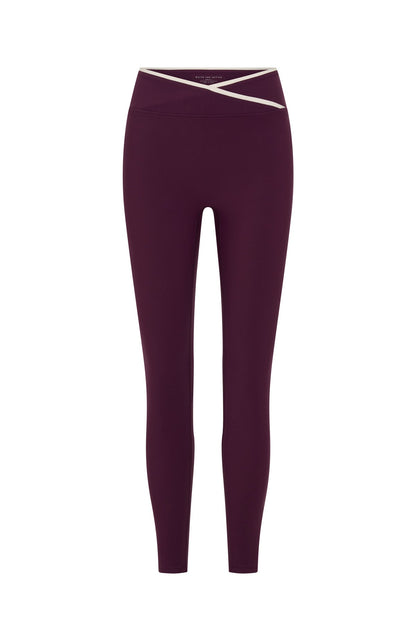 Form Leggings - Plum Cream
